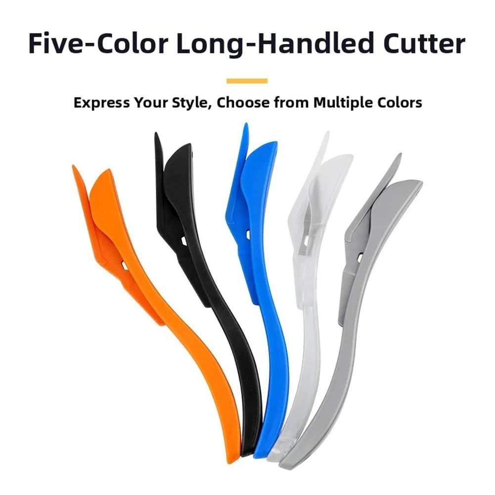 Professional Utility Cutter With Push Pull Buckle For Vinyl Wrap Car Film Trimming MultiColor Plastic Handle Craft Tool 145mm