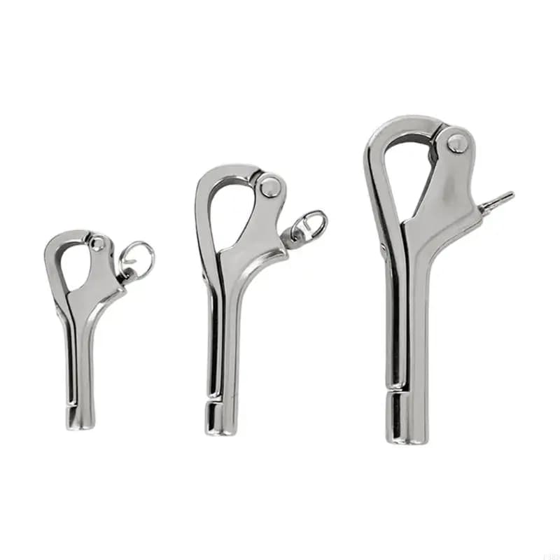 Internal Thread Railing Hook Steel Railing Hook 2 Pack for Marine Rope Use
