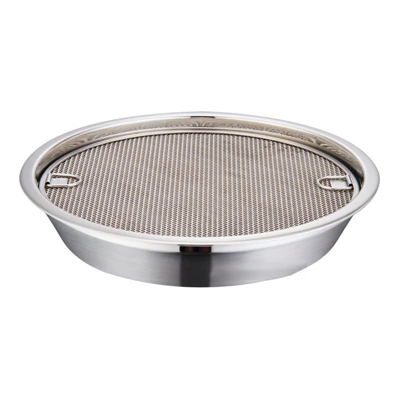 26.2*4.7CM Stainless Steel Tray For Draining Oil After Frying Grill Pan Roasting Tray Household Kitchen Barbecue Easy To Clean