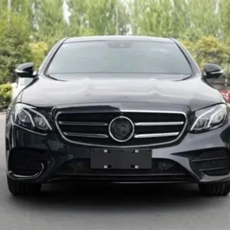 Headlight Lens Cover For Mercedes Benz E Class W213 E200 E250 E300 E450 2016-2020 Headlamp Lampshade Car Front Lamp Shade