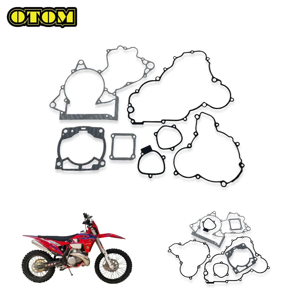 Motorcycle For KOSHINE Full Seal Gaskets Set 250 300 320 2-Stroke Water-Cooled Engine Accessories Pit Dirt Bikes Motocross Parts