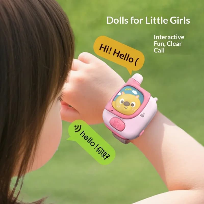 Walkie-talkie per bambini carini e divertenti, interfono wireless per il gioco a casa dei bambini, giocattolo interattivo genitore-figlio per chiamate e puzzle.