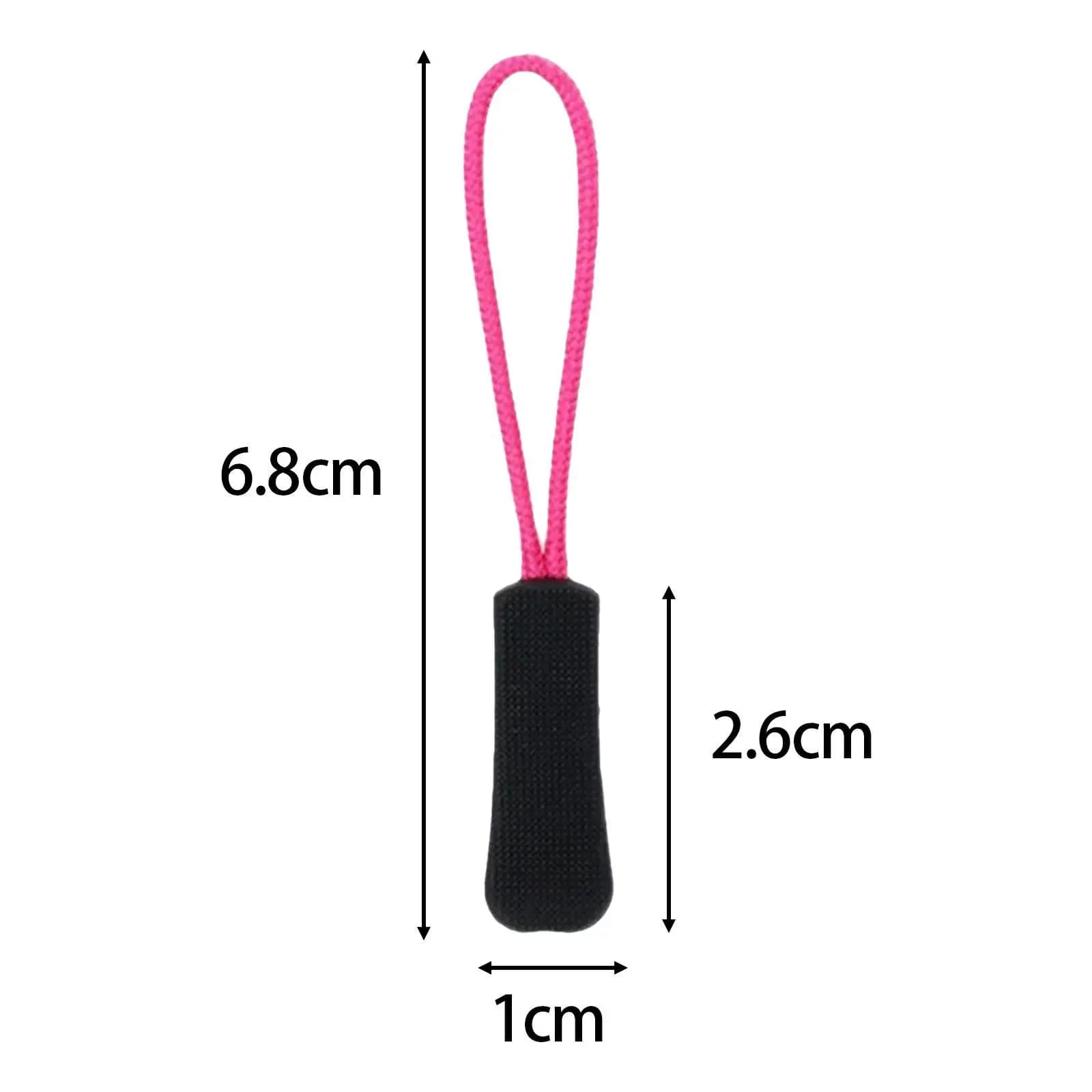 PP Plastic Zipper Puller for Suitcase Jacket Backpack Handbag Purse Replacement Pull Tab Pendant Accessories for Bags