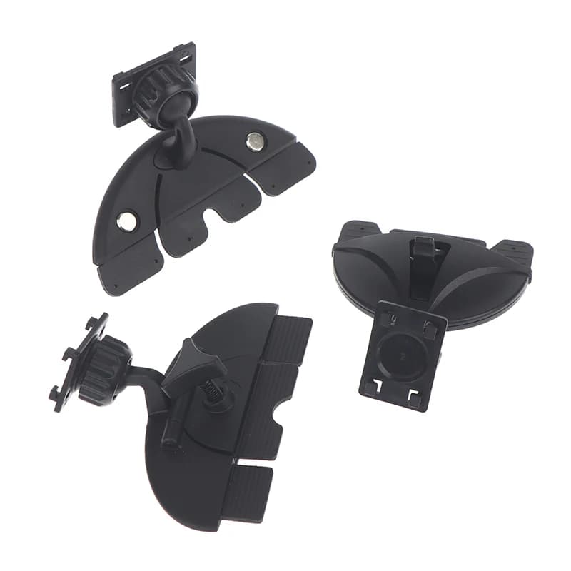 B*NEW 1PCS CD Slot Mount For Carplay Screen 17mm Ball For Cell Phone In-Car 4"-11" Monitor Android Auto Tablet CD Holder