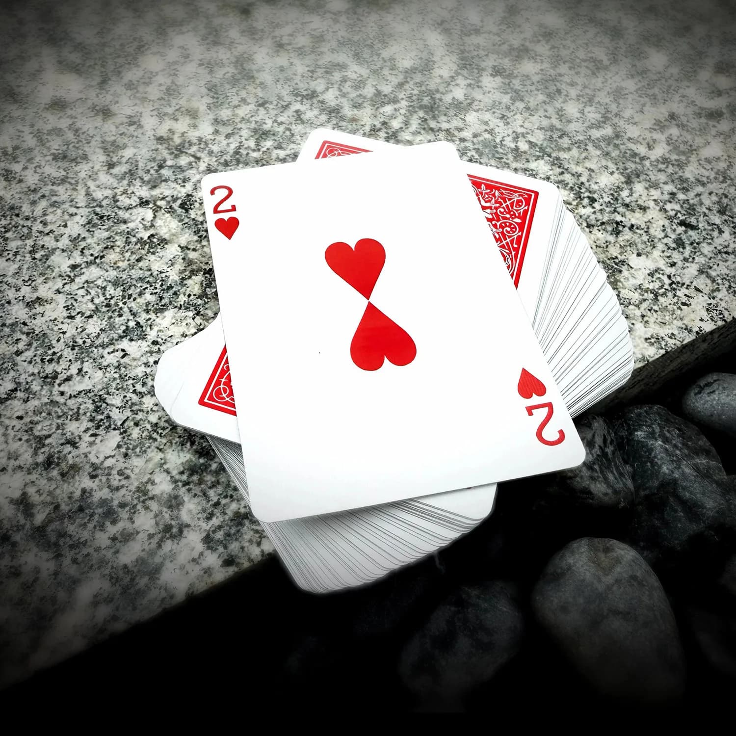 Cuori Collegati di J.C. Magic Tricks: Due Cuori che si Spostano Lentamente e si Uniscono come Uno, Illusioni Visive Ravvicinate, Trucchi, Accessori per Mentalismo