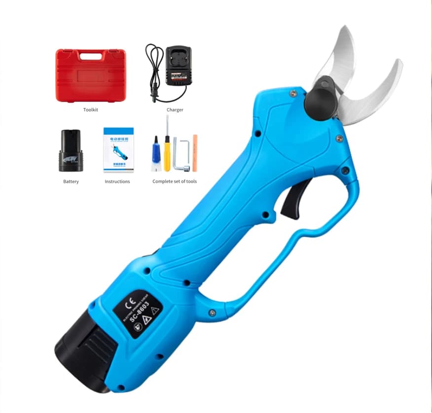 0000 Electric potting shears with long handle