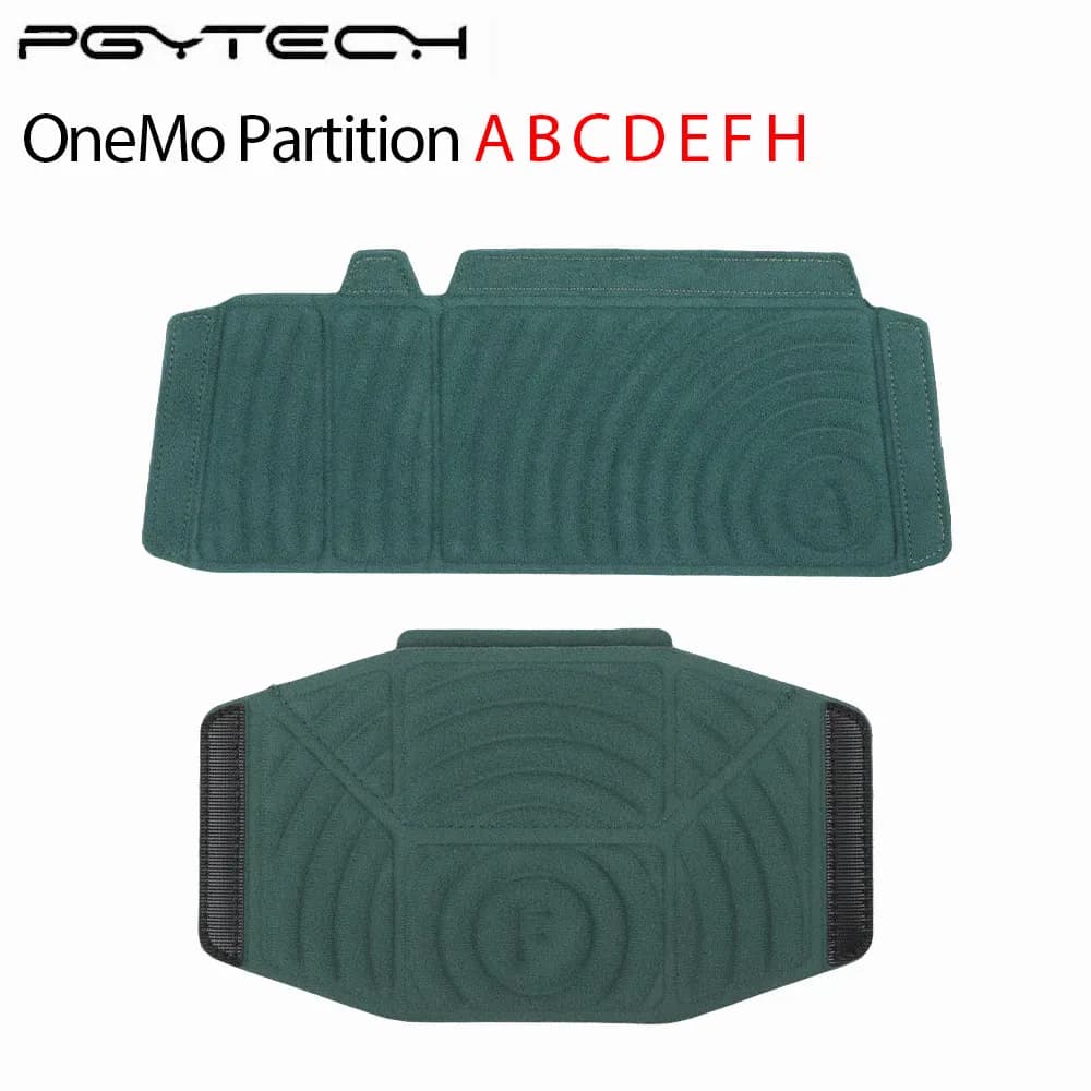PGYTECH OneMo Divisorio ABCDEFGH Per Onemo 2 Onemo Lite Zaino per fotocamera fotografica