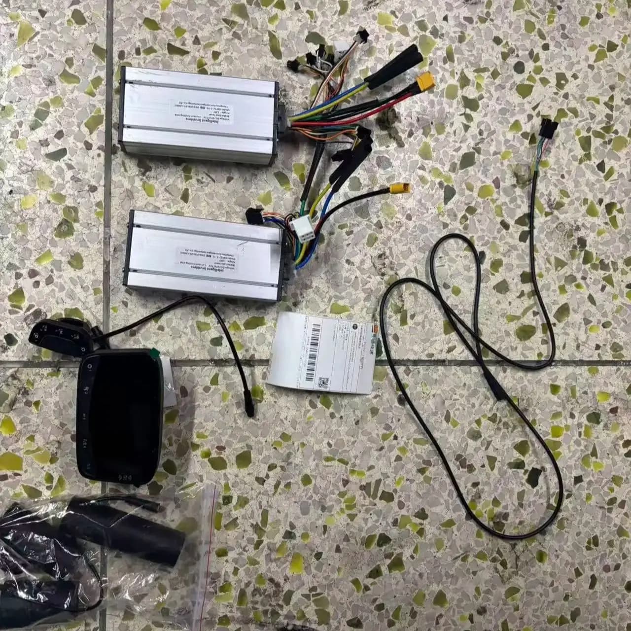 Set controller LIVIAE 52v 60v 72v 30A 35A 45A Parti scooter Controller schermo scheda NFC con display acceleratore