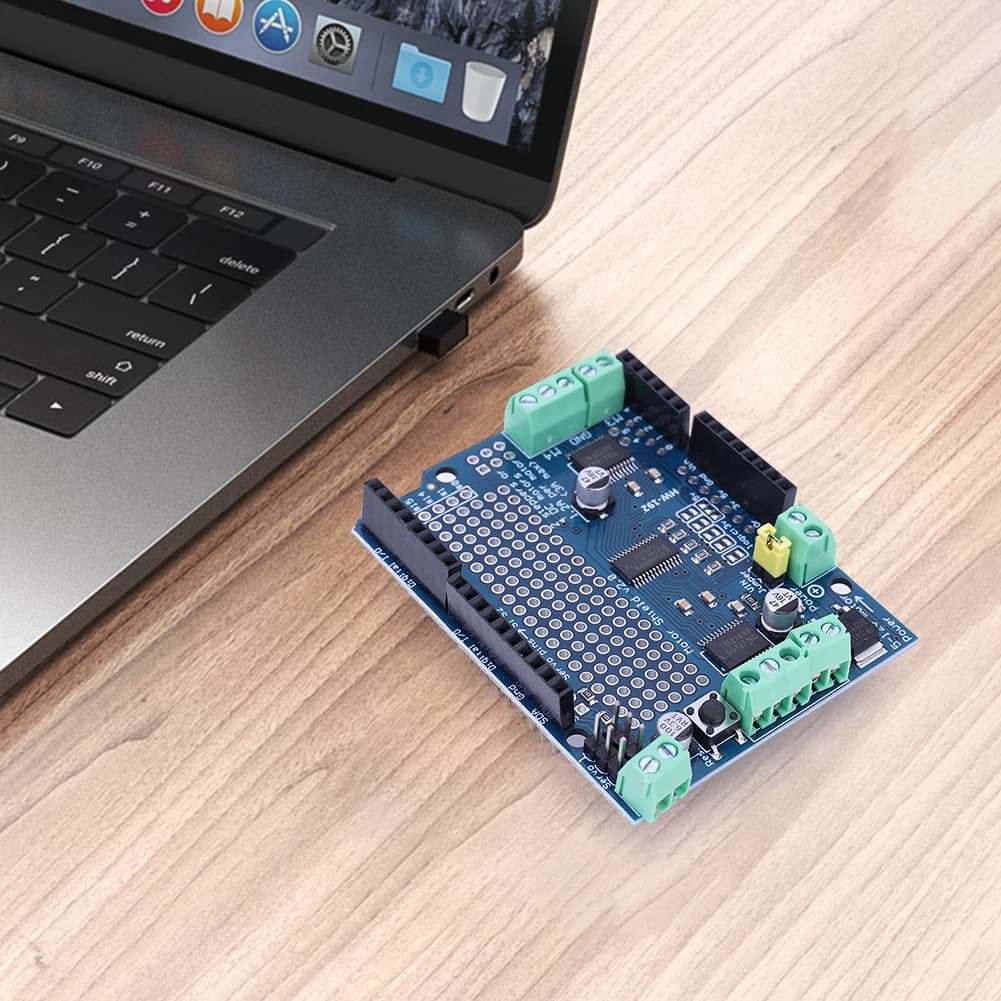 V2 Shield Module for Servo Drive Motor Stepper DC, Stepper DC IIC I2C Motor Module Card for Arduino Robot Mega R3