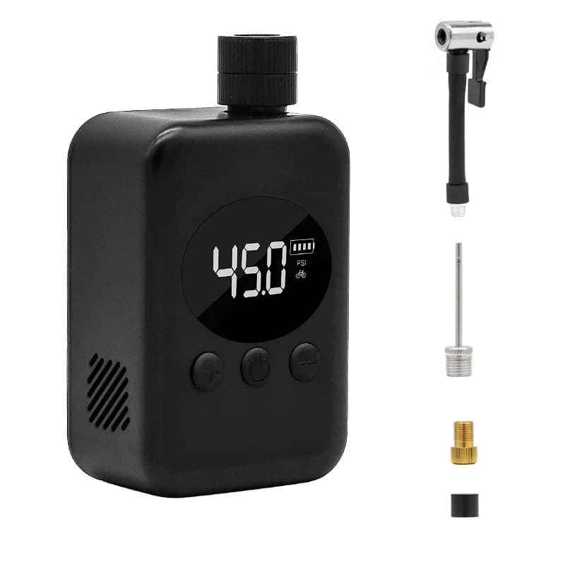 130psi Mini pompa ad aria elettrica pompa per bicicletta portatile gonfiatore per pneumatici Presta Schrader valvola Road MTB Bike pompa per moto