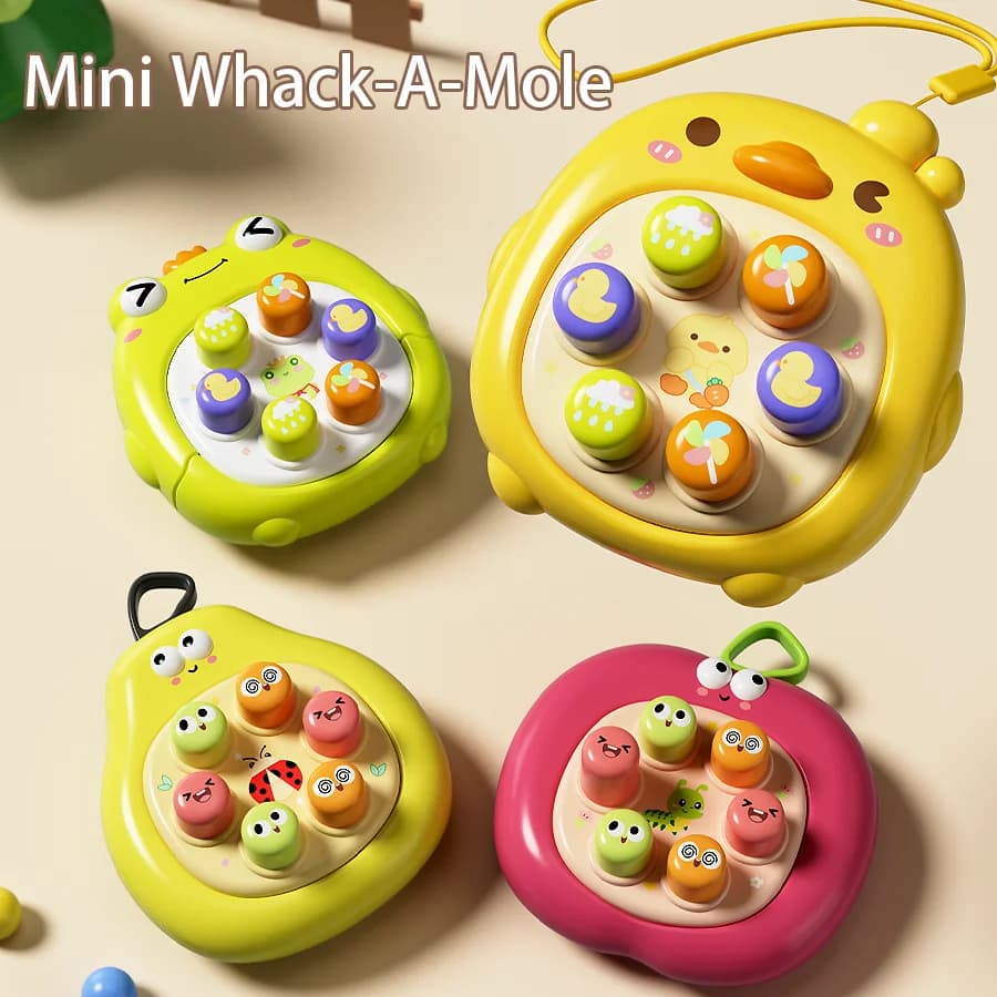 Mini giocattolo puzzle per alleviare lo stress con mouse da pavimento portatile per bambini in tasca