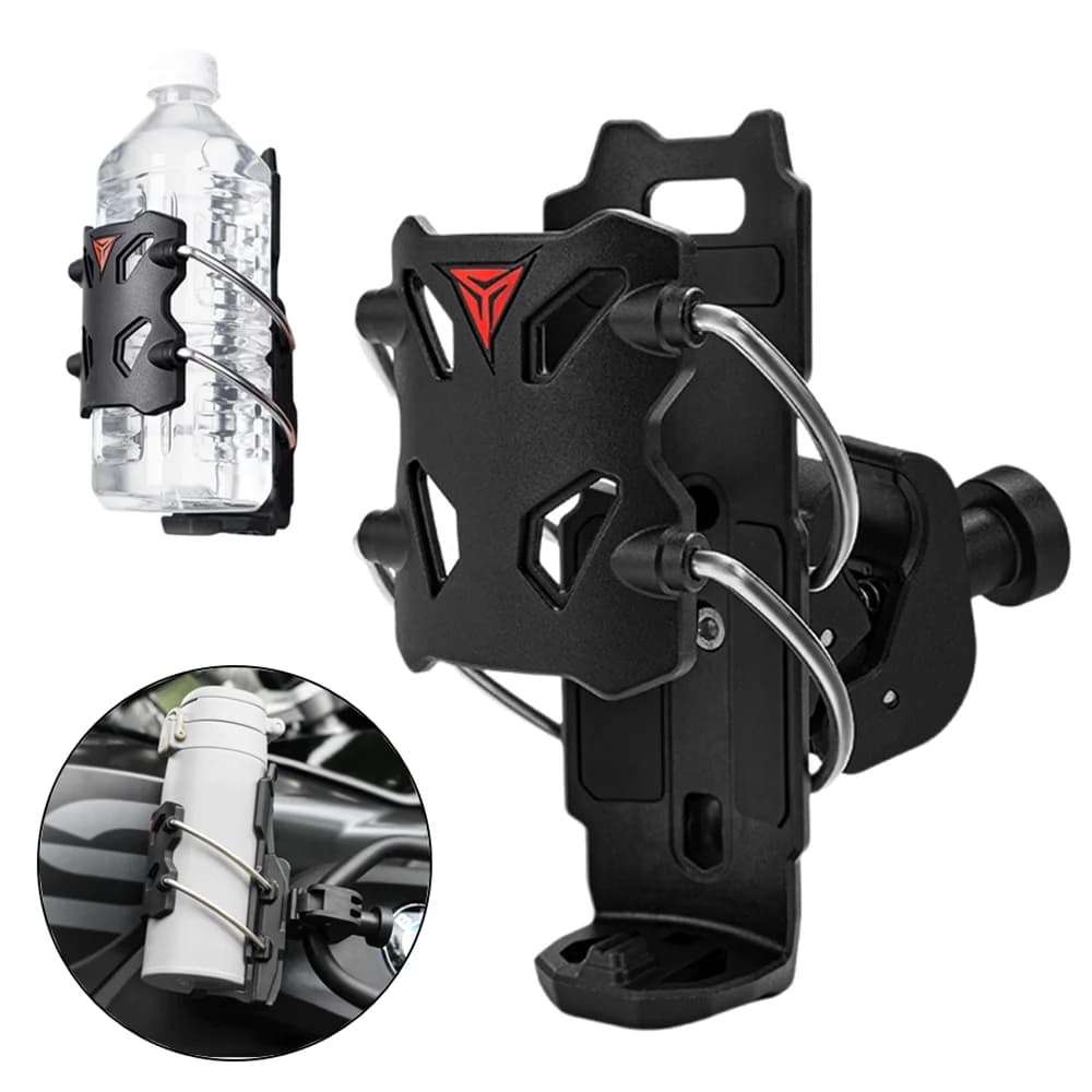 360 ° Universal bike rack with adjustable handlebar holder for ADV bike for cycling on road MTB