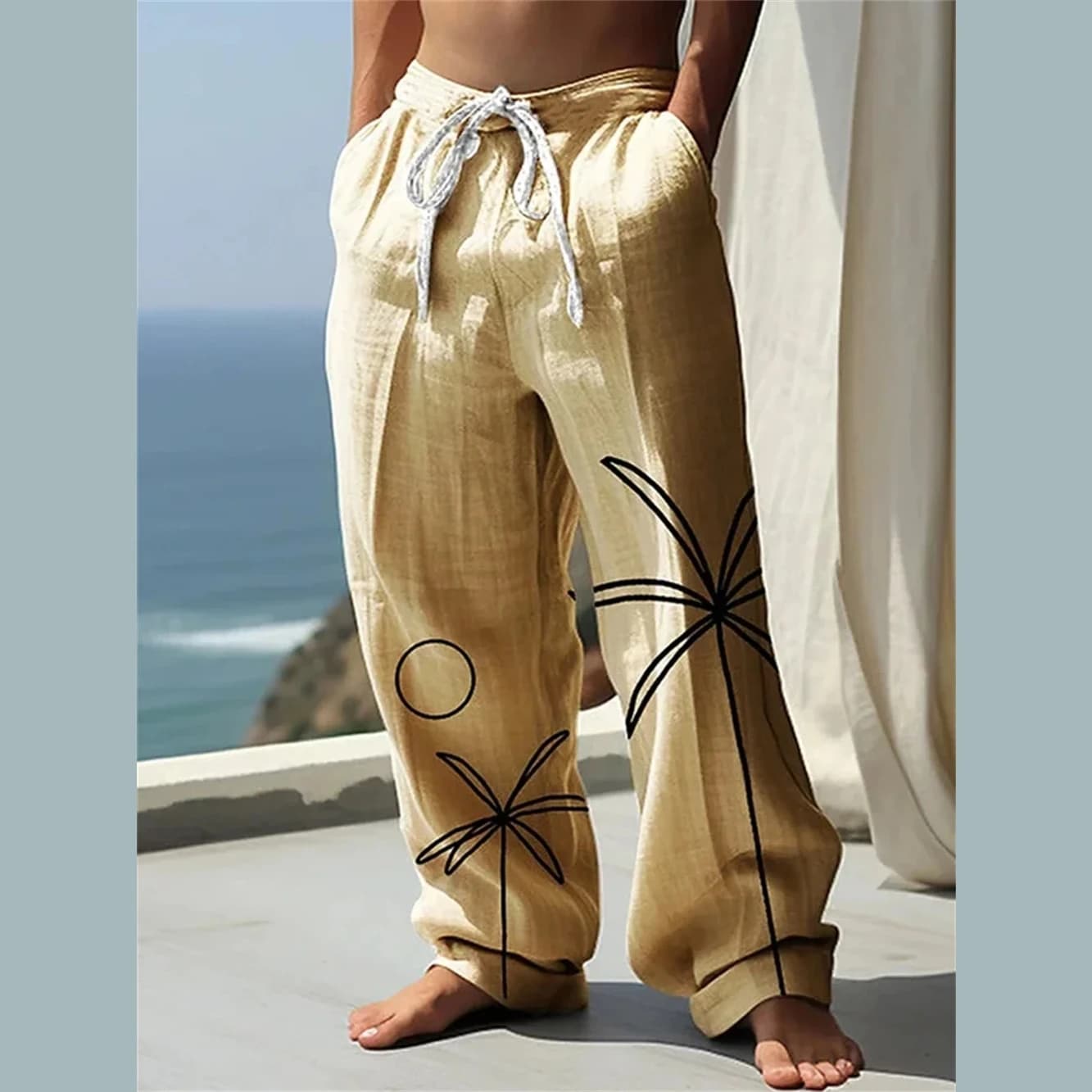Designer Style Upstream Carp King 3d stampato nuovi pantaloni invernali da uomo moda uomo allentato casual tasca pull corda pantaloni della tuta