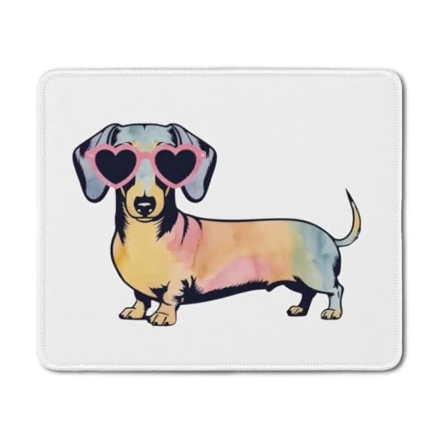 Dachshund Mouse Pad, Dachshund Lover Gifts, Trendy Weiner Dog Mouse Pads Mousepad for Home Office Dorm Computers Laptop Supplie