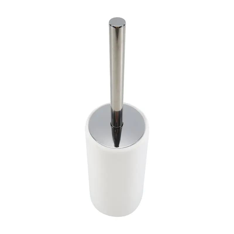 Toilet Brush And Holder, 2 Pack Toilet Brush With 304 Stainless Steel Long Handle, Toilet Bowl Brush