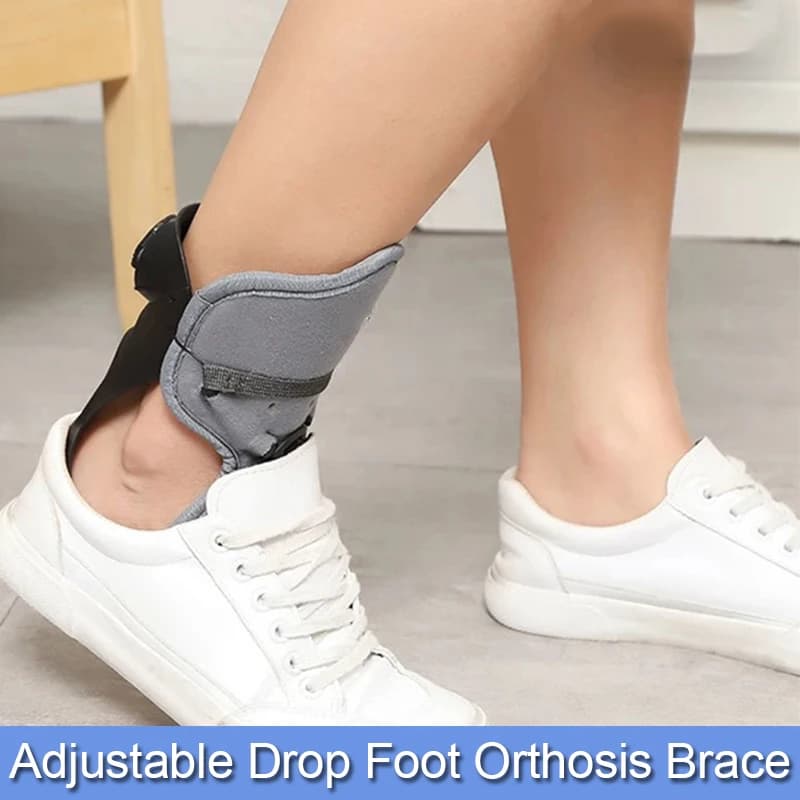 1 pz correzione riabilitazione emiplegia scarpe varo attrezzatura per caviglia supporto fisso ortesi per otosi del piede