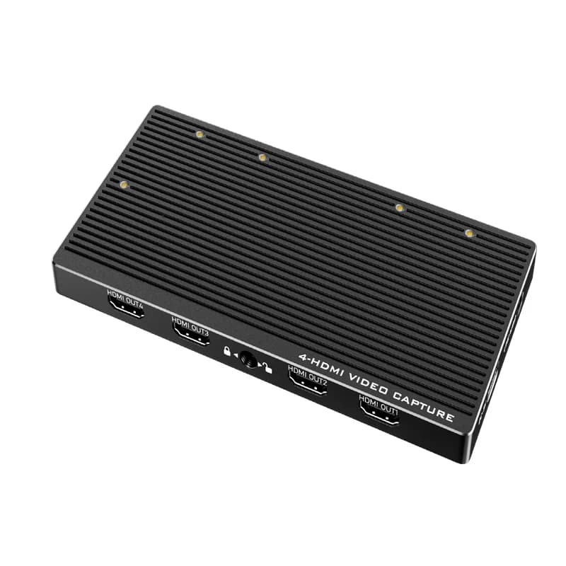 Nuova Scheda di Acquisizione Video USB HDMI UVC a 4 Canali 4K60, Uscita 2025