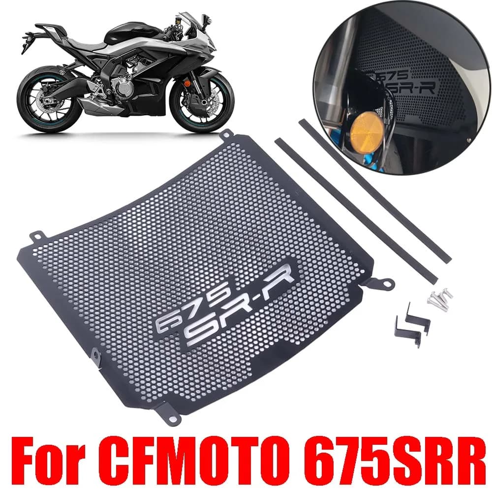 PER CFMOTO CF MOTO 675SRR 675SR-R 675 SRR 675 SR-R 675 SR Moto Accessori Griglia Del Radiatore Protezione Griglia di Protezione Della Copertura