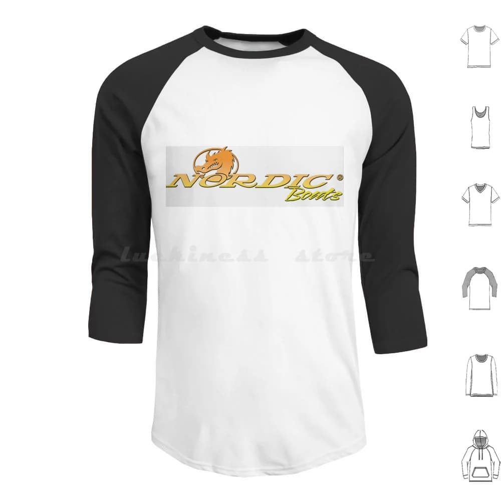 Felpe con cappuccio Nordic Boats Sun Dragon Classic a maniche lunghe, Cappello Nordic Boat, Cappello Nordic Boat, Anchor Shoot Out Loto Lake