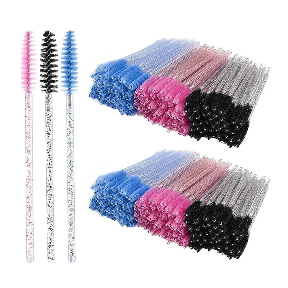 50 pcs Eyelash Brushes Mascara Bacchette Applicator Eyelashes Tool Wholesale For Extension Eyelash Makeup Tools Accessories