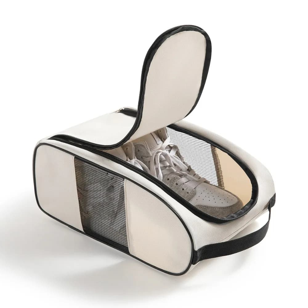 Oxford Cloth Shoe Storage Bag Waterproof Breathable Portable Sneakers Case Dustproof Lightweight Travel Slipper Handbag