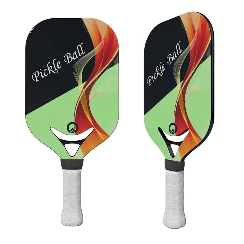Set di Racchette in Fibra di Carbonio per Tennis, Paddle Personalizzati, Palline, Borsa da Spiaggia, Racchetta Approvata USAPA per Pickleball in Grafite