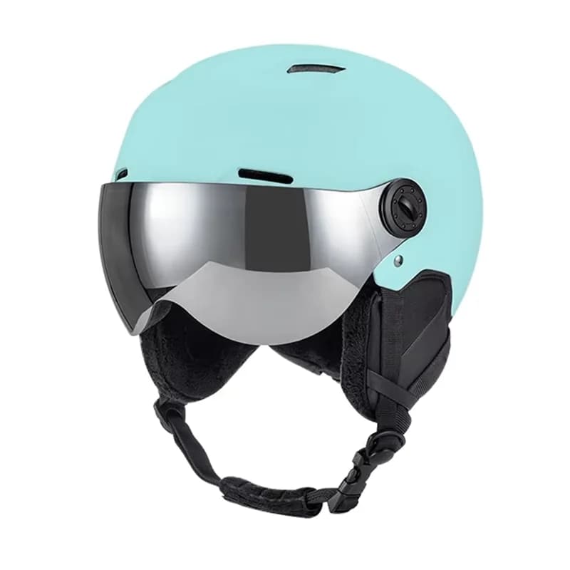 Casco da Sci Personalizzato Antiurto con Supporto Integrato per Occhiali, Leggero e Regolabile per Sci/ Pattinaggio/Ciclismo