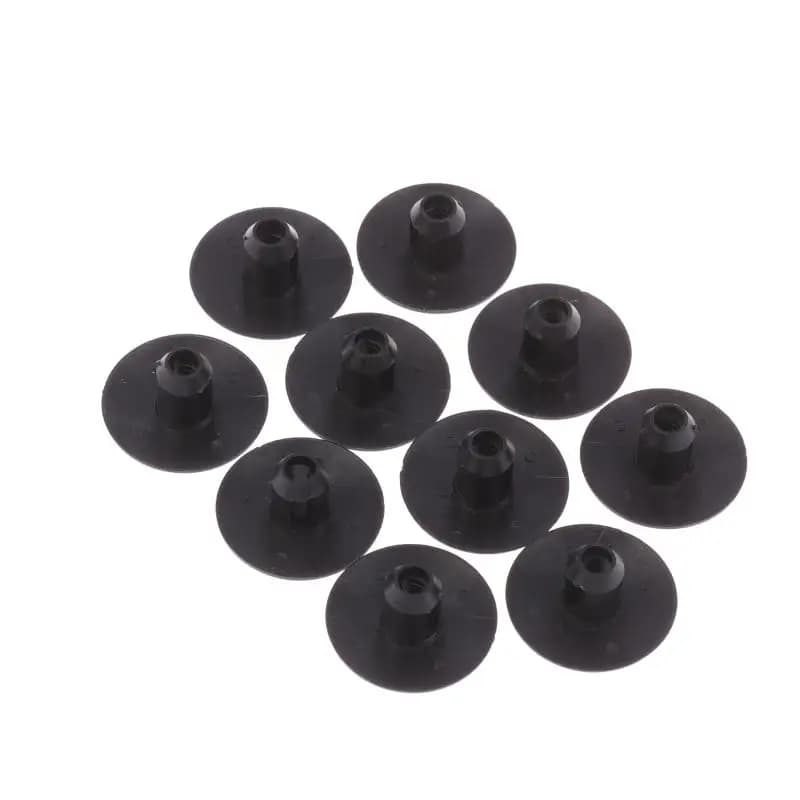 Striped Car Mat Clips, 10 Pieces, Plastic, for 408 307 206 C5 C2 Trafic - Fixing Car Mats