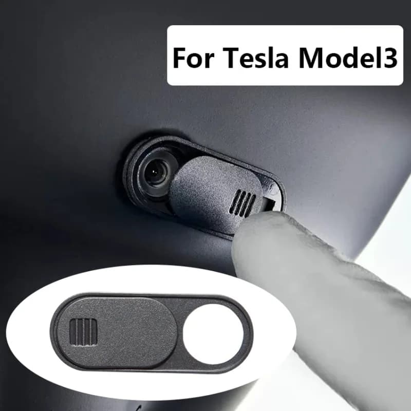 Per Tesla Modello 3 Highland 2024 Copertura per la privacy della fotocamera Modello bianco Copertura per webcam per PC Model3 Modello SXY 2024 Accessori interni