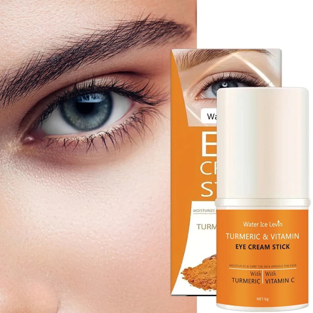 Vitamin C Eye Cream at Curcuma nourishes skin, improves thin lines, relieves eye bags and shines, brightens eyes skin