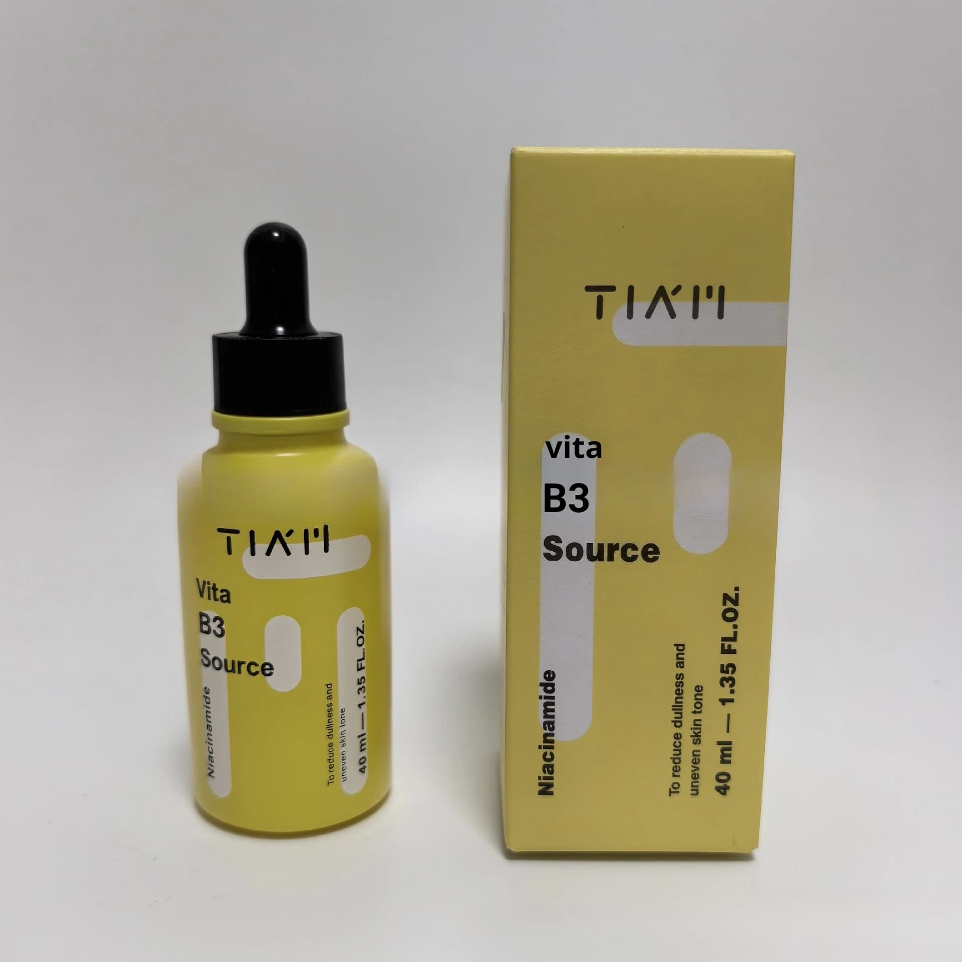 Tiam Plant-Extracted Vitamin B3 Double Brightening and Even Skin Arbutin Facial Essence 40ml