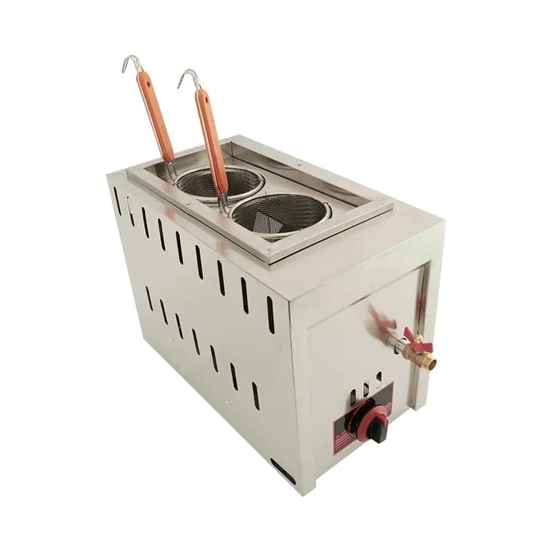 Macchine per piccole imprese Attrezzature per ristoranti Fornello per noodle commerciale Macchina da cucina per caldaia per pasta elettrica da tavolo