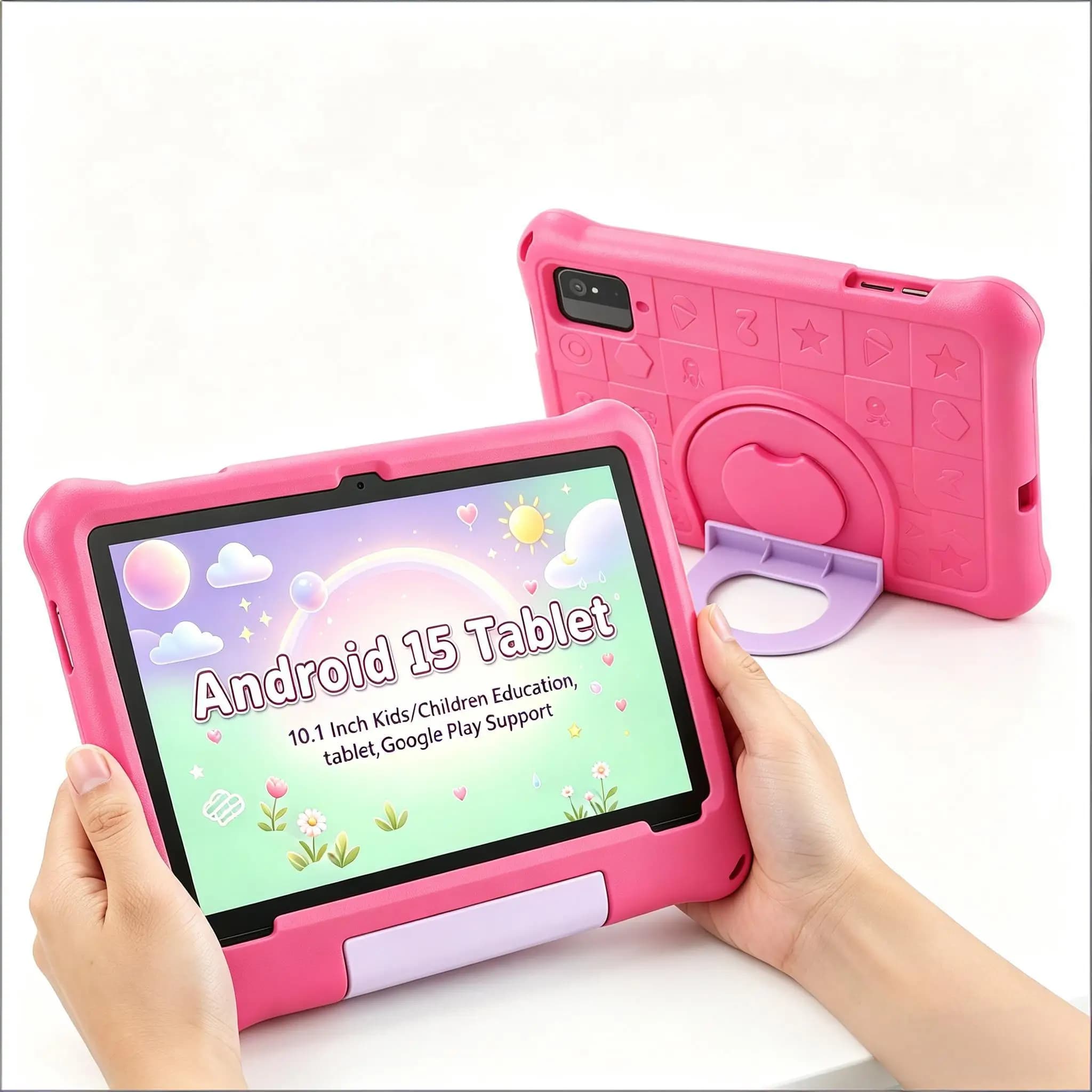Tablet Android 15 Paitanry da 10 Pollici, Octa Core, 8GB RAM, 64GB ROM, WiFi, Bluetooth, Google Play, Multilingue, Tablet Educativo per Bambini