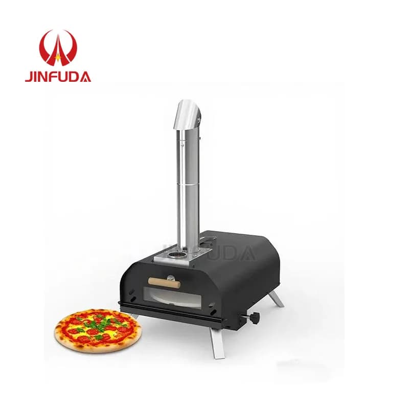Forni Commerciali per Pizza e Barbecue Girevoli in Legno con Finestra Visiva per Esterni, Ideali per Campeggio e Cottura all'Aperto - Vendita all'Ingrosso