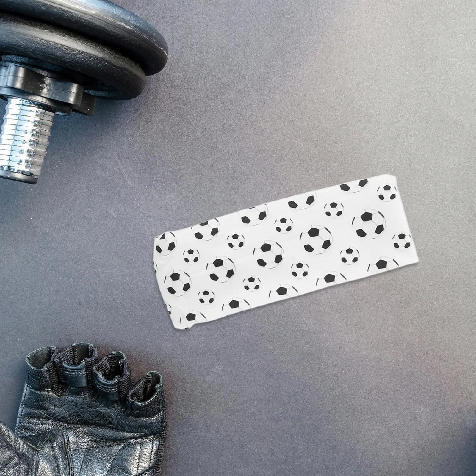 Set di 5 Fasce Assorbi-Sudore per Calcio, Elastici e Traspiranti, Antiscivolo per Giovani, Ideali per Corsa, Basket e Allenamento