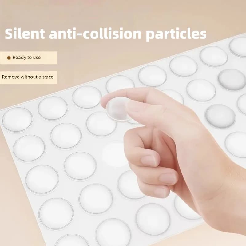 Cuscinetti Antiurto in Silicone per Porte, Protezioni in Gomma per Mobili, Paracolpi per Armadi, Cassetti, WC