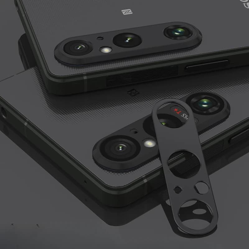 Per Sony Xperia 1 V 10 V metallo alluminio protezione dell'obiettivo della fotocamera custodia protettiva per obiettivo della fotocamera pellicola protettiva per SONY Xperia1V Xperia10V