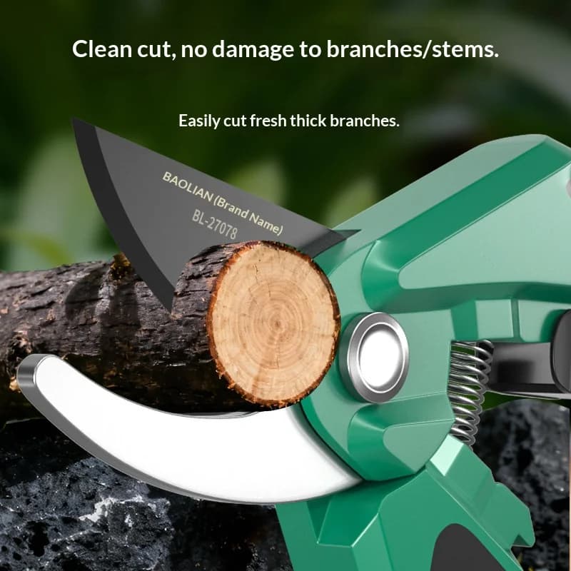 Branch Pruner for Trees Cut Garden and Vegetable Patch Plant Pruning Shears Tool Electric Bitga Leads Horticulture Power