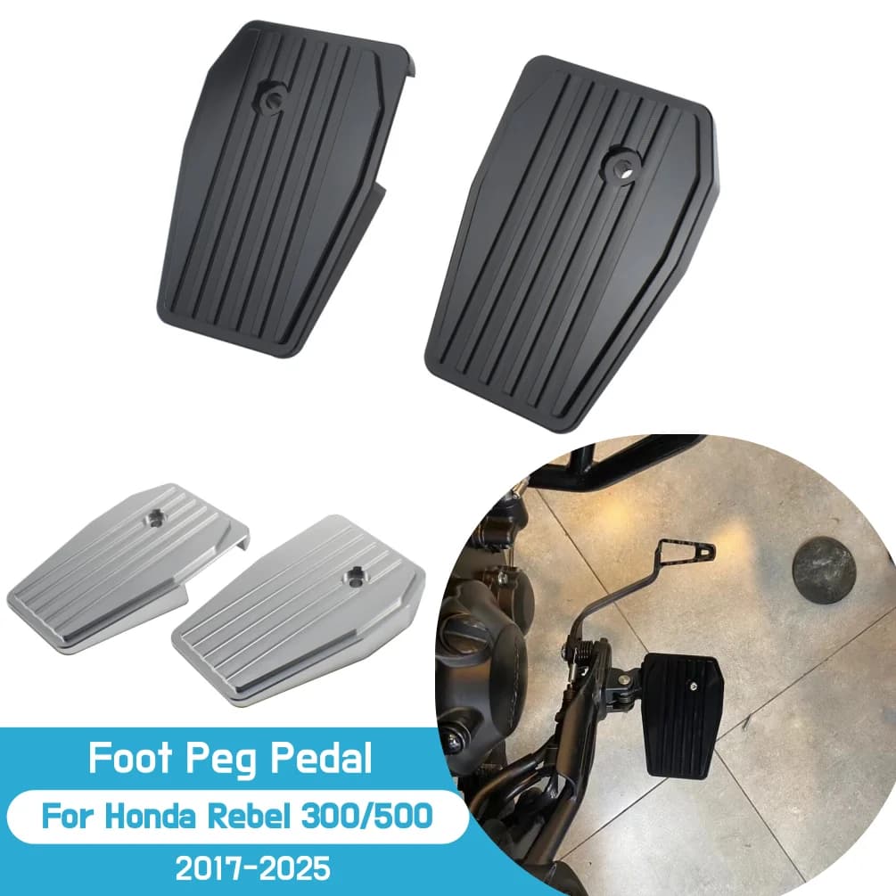 Estensione Pedana Poggiapiedi Allargata per Moto Honda Rebel CMX CM 300 500 2017-2025 CMX300 CMX500