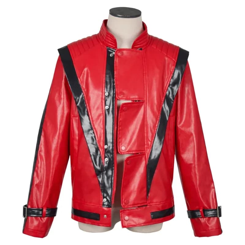 Giacca cosplay da uomo per Michael Jackson Impersonator Halloween Natale Party Costumi da cappotto maschile Nuovo spettacolo teatrale