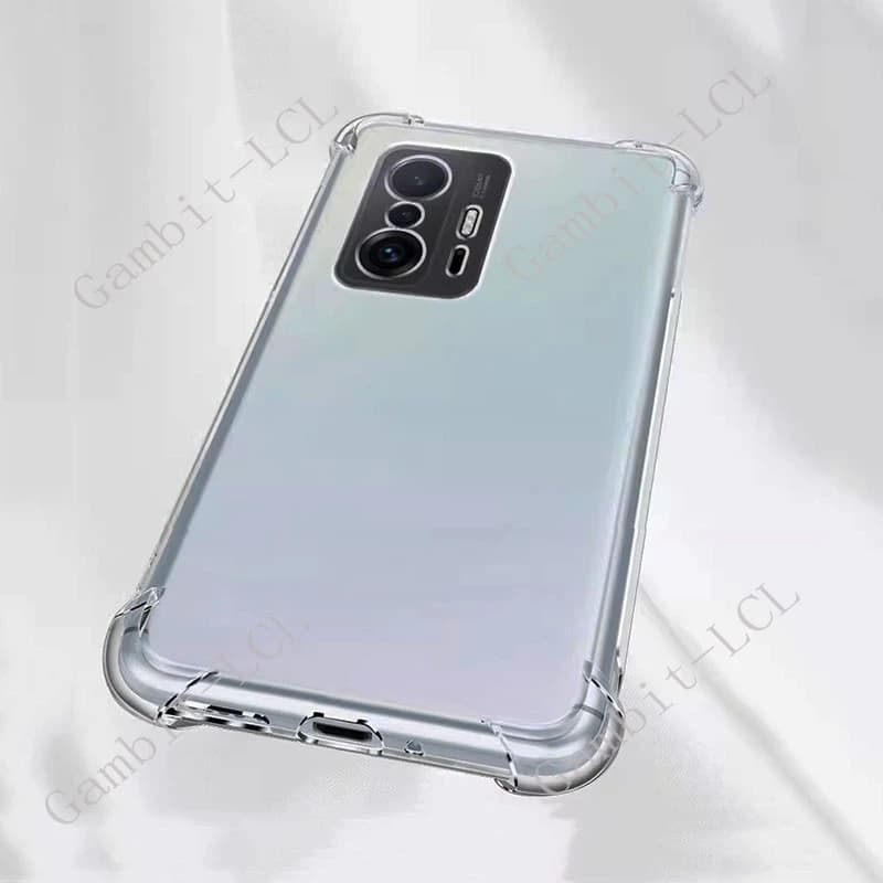 For Xiaomi 11T Pro 11TPro Xiaomi11T 2107113SG Smartphone Phone Original Protective Back Cover Soft Anti-Falling TPU Case