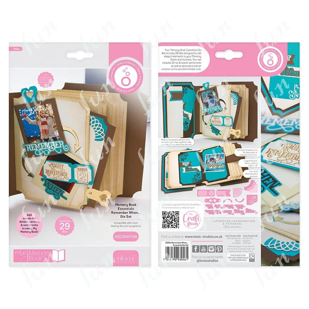 Memory Book Essentials ricorda quando muore Set Metal Cutting Dies Scrapbook Diary Decoration Stencil biglietto di auguri fai da te fatto a mano