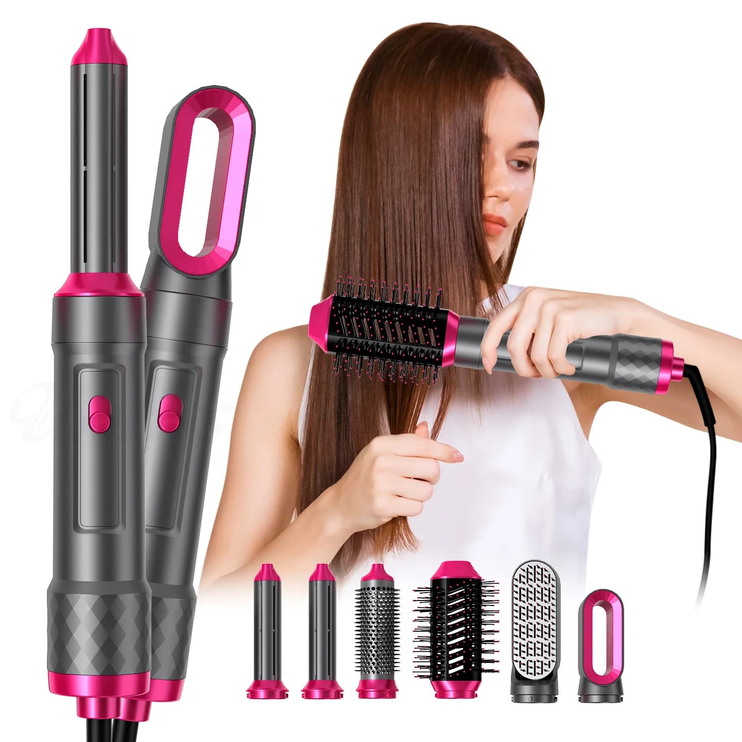 Acconciatura multifunzionale Tutto in uno Asciugacapelli Sicurezza Cura personale dei capelli Styling Asciugacapelli elettrici a anione costante agli ioni negativi