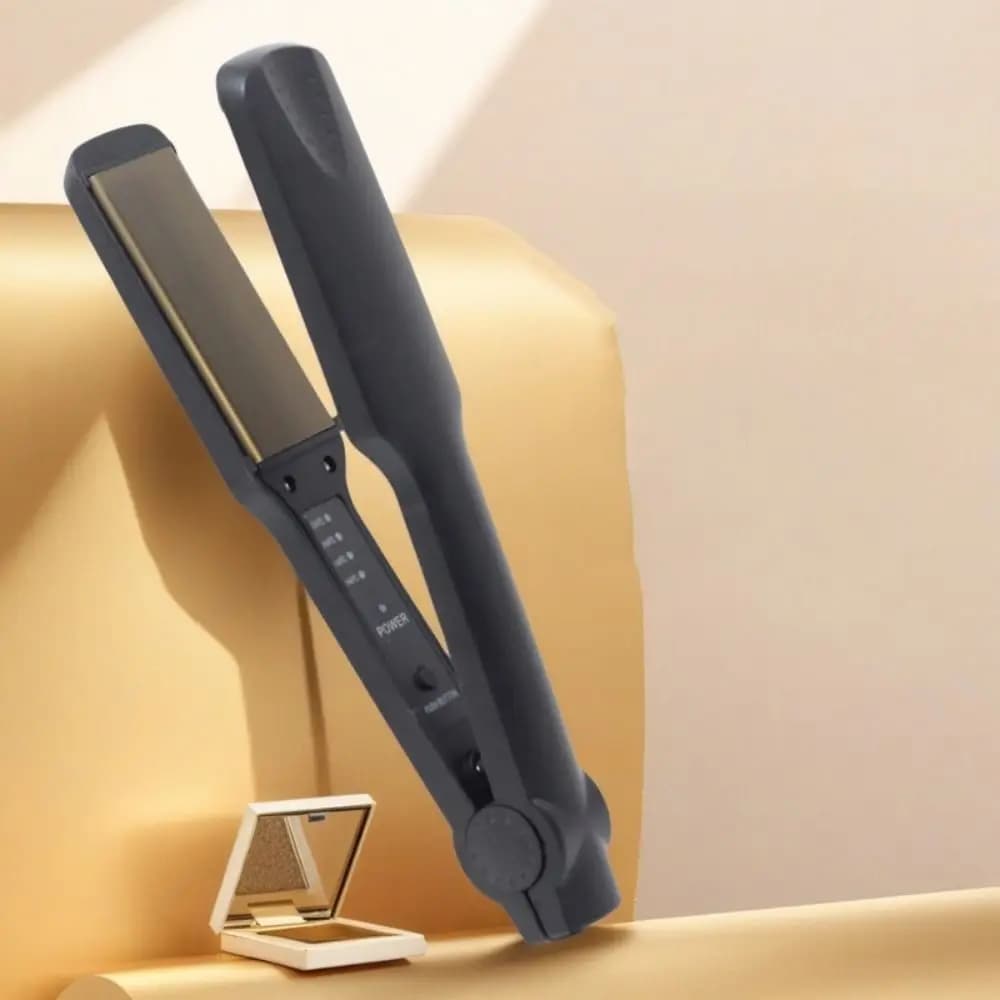 Electric Hair Plate for Quick Heating Ceramic enamel Large hair color Adjustable temperature Hair styling tool with European plug