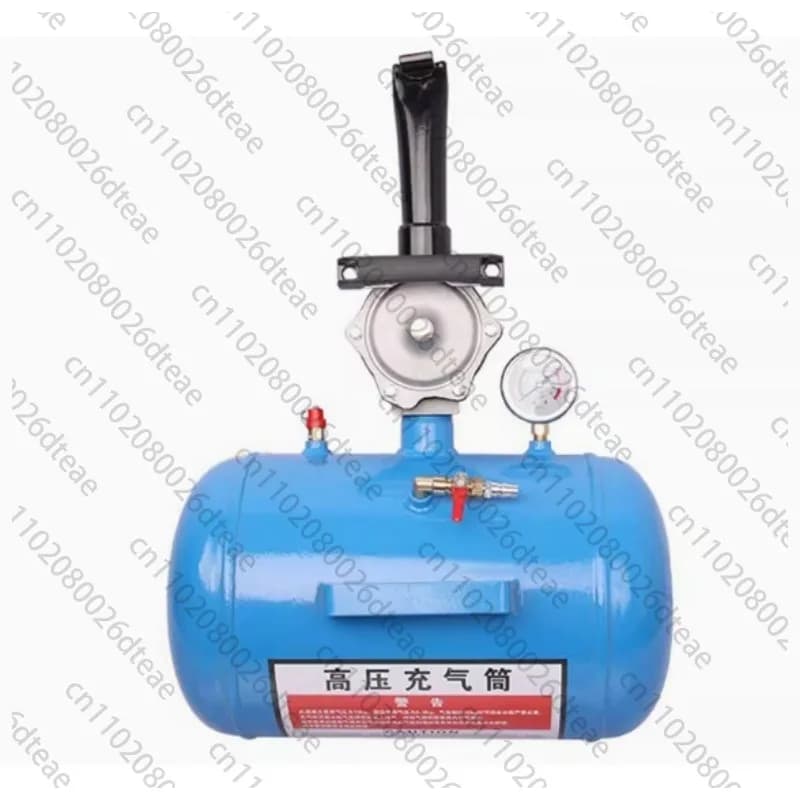Gonfiatore ad alta pressione per pneumatici a vuoto Carrello per strumenti di gonfiaggio pneumatici Gonfiatore per pneumatici per camion Soffiatore per pneumatici a vuoto Gonfiatore ad alta pressione 25 cm