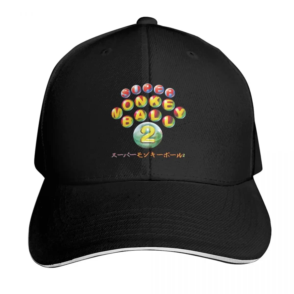 Super Monkey Ball 2 Japanese Text Baseball Cap Low Profile Unstructured Unisex for Men Women Outdoor Golf Running Hiking