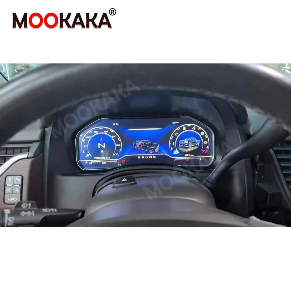 Cruscotto LCD per Auto Chevrolet Tahoe / Suburban, GMC Sierra / Yukon 2013-2018, Tachimetro Digitale da 12,3 Pollici