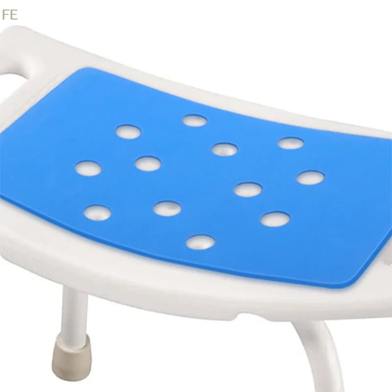 Cuscino Antiscivolo per Sedia da Bagno, Sgabello per Anziani, Sedile per Vasca e Doccia, Accessori Sicuri per il Bagno (Solo Cuscino)