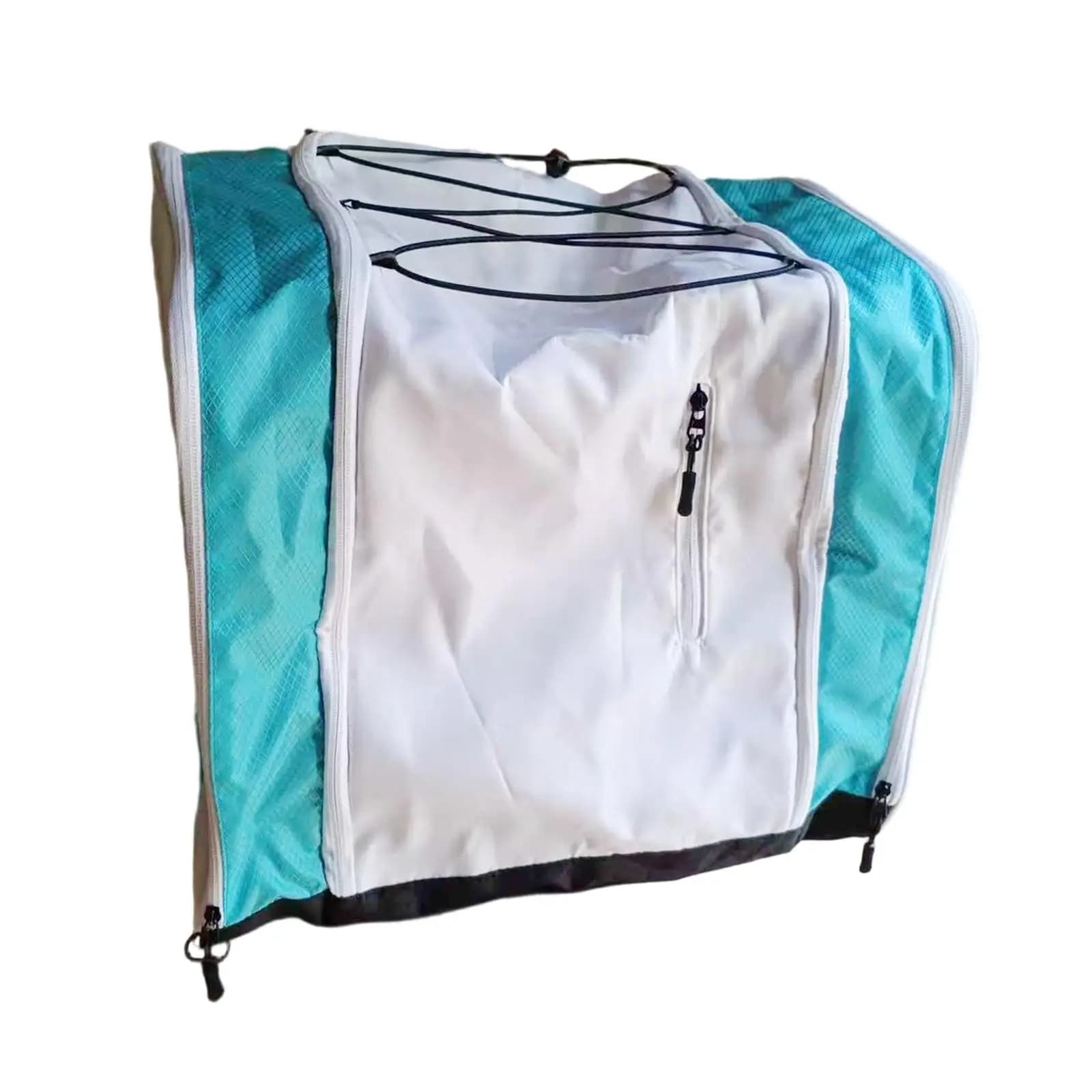 Zaino Portatile per Scarponi da Sci con Base Rinforzata, Borsa Grande per Casco, Guanti, Occhiali da Sci