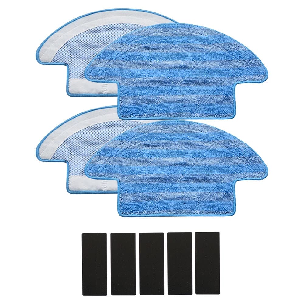 4 pezzi sostituzioni Mop stracci nastro magico per Chuwi ilife V55 Pro Robot aspirapolvere Mopping pad panni pezzi di ricambio accessori